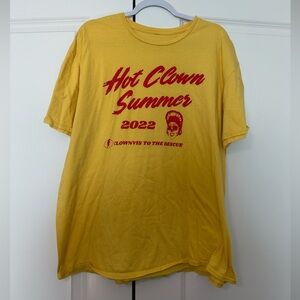 Clownvis Yellow Hot Clown Summer 2022 T-Shirt